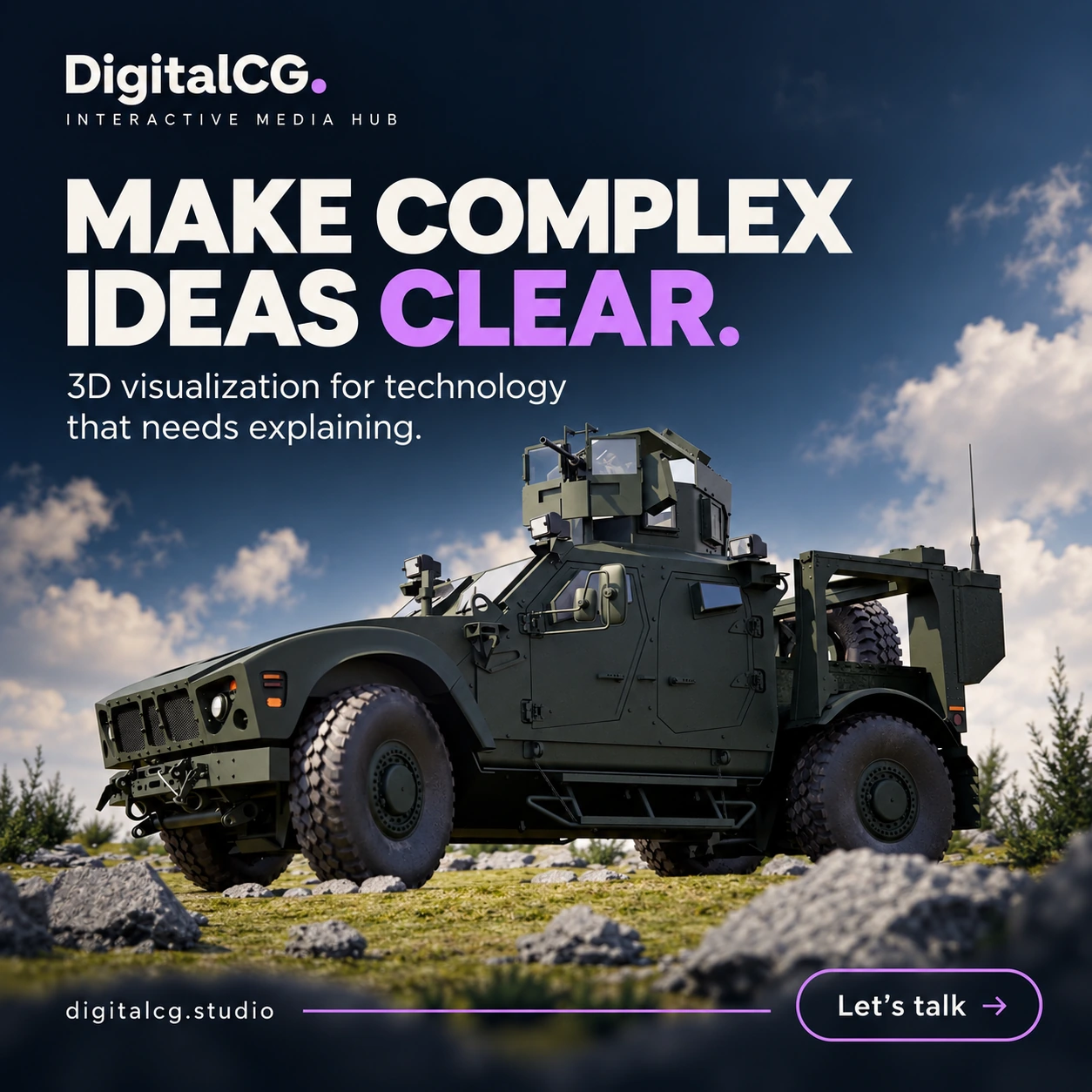 DigitalCG creative work: 3D